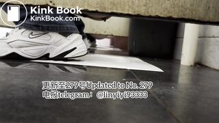 Beautiful girl poops in the toilet 70