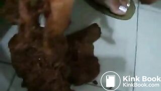 amateur MILF smearing