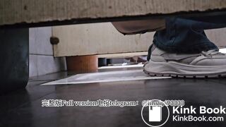 Beautiful girl poops in the toilet 72