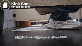 Beautiful girl poops in the toilet 72