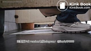 Beautiful girl poops in the toilet 72