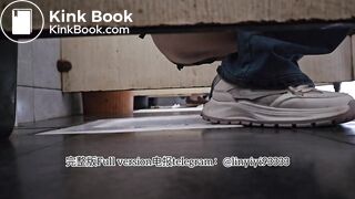 Beautiful girl poops in the toilet 72