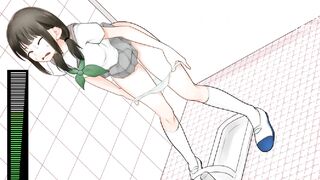 girl diarrhea