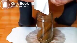 Shit in a jar - video 2