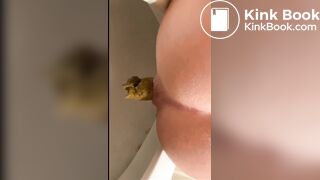 Compilation of a young babe pooping