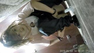 Cute girl shitting - video 14