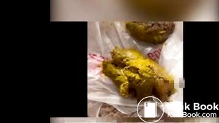 Thick Ebony With Juicy Booty Shitting For Us