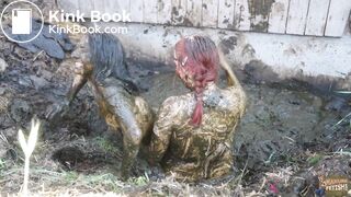 Two Girls One Farm - Kaitlyn Katsaros Lyndra Lynn cowshit sex