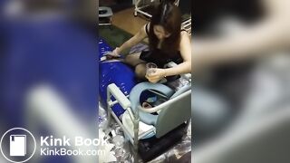 Chinese girl femdom scat 2