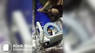 Chinese girl femdom scat 2