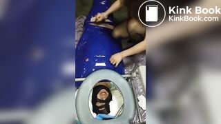 Chinese girl femdom scat 2