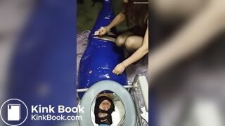 Chinese girl femdom scat 2