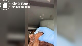 Rotten Portapotty shit eating by demand