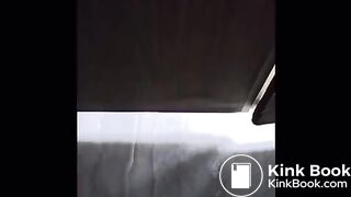 (NO VISIBLE SCAT) Woman sprays her liquid guts