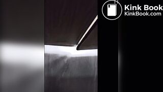 (NO VISIBLE SCAT) Woman sprays her liquid guts