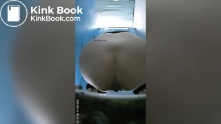 Girls asian pooping piss toilet.MML_025