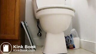 Girl pooping with beautiful sounds