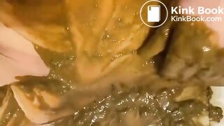 Sloppy shit and smear