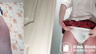 Triple panty poop - video 2