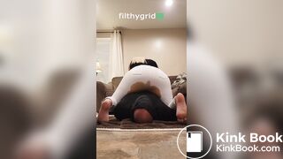 White Jeans Facesitting Poop