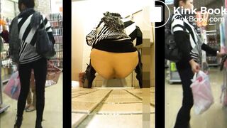 Girl Asian pooping piss toilet.MLL_031