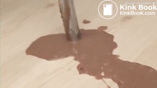 She really had mud butt