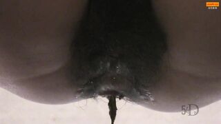 Girl Chinese piss pooping toilet.LLT-026