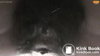 Girl Chinese piss pooping toilet.LLT-026