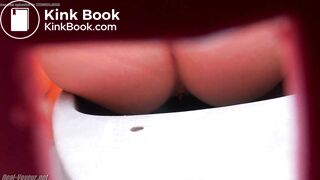 White girl shitting at pop concert