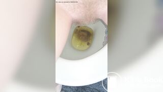 Really had to poop when i woke up