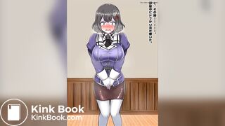 Animate girl has diarrhea