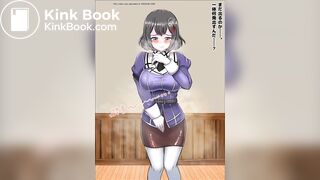 Animate girl has diarrhea