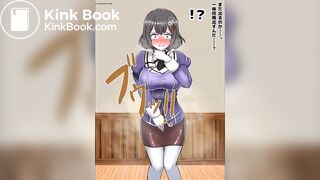 Animate girl has diarrhea