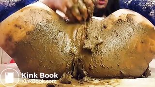 Shit, Piss and 4 Fingers in Ass