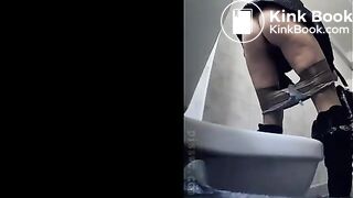 Fabulous Russian woman poop wc 2