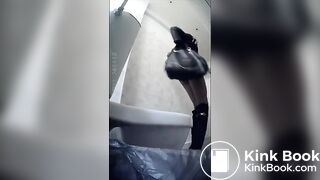 Fabulous Russian woman poop wc 2