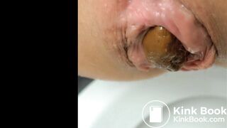 Empty your bowels for me please