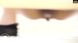 Girl Chinese pooping pis toilet.DJJ_032
