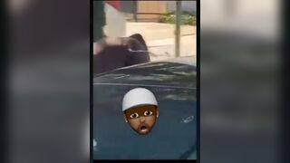 Lady Projectile Shits In Public