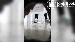 Girls chinese piss pooping toilet.MML_016