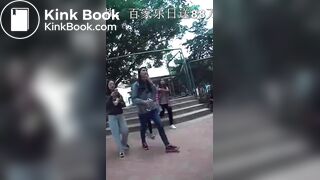 Girls chinese piss pooping toilet.MML_016