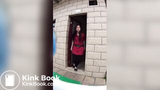 Girls chinese piss pooping toilet.MML_016