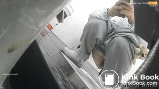 Chinese toilet hidden