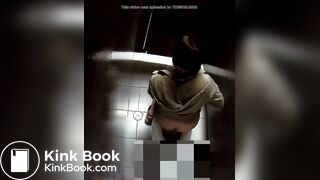 Young girl POOPING and CHANGING her thong