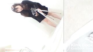 selfie pog pooping toilet