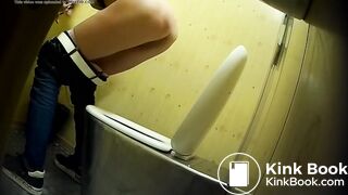 Russian street toilet poo