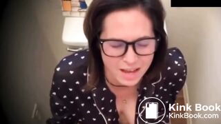 Girl pooping toilet - video 19