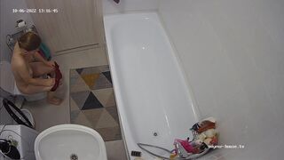 girl poop in toilet - video 50