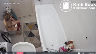 girl poop in toilet - video 50