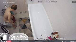 girl poop in toilet - video 50